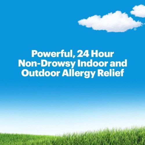 Claritin 24 Hour Relief Antihistamine Loratadine Tablets Non Drowsy 10 mg 70 Ct