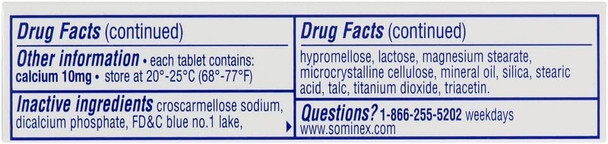 Sominex Night-Time Sleep Aid Tablets, Original Formula, 72-Count Boxes by Sominex