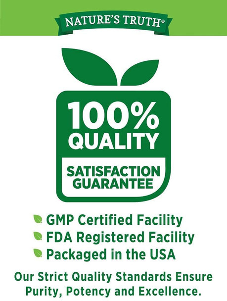 Nature's Truth Biotin 1000mcg | 120 Tablets | Vegan, Non-GMO, Gluten Free Supplement