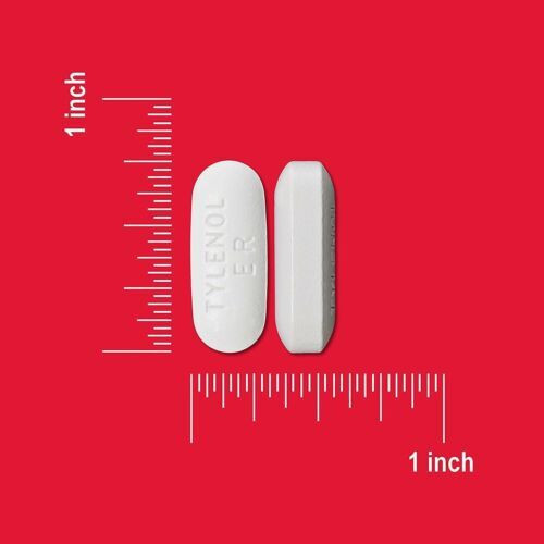 Tylenol 8 Hours Relief Acetaminophen Extended Release Tablets 650 mg 24 Count