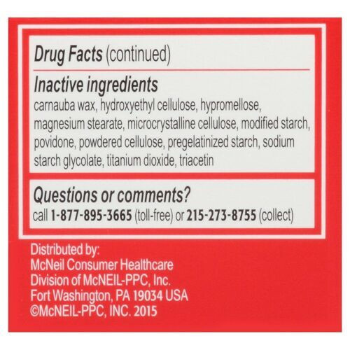 Tylenol 8 Hours Relief Acetaminophen Extended Release Tablets 650 mg 24 Count