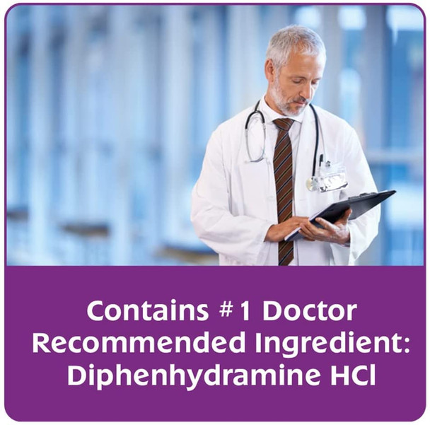 Sominex Nighttime Sleep-Aid, Safe and Effective, Non-Habit Forming, Original Formula, 16 Tablets