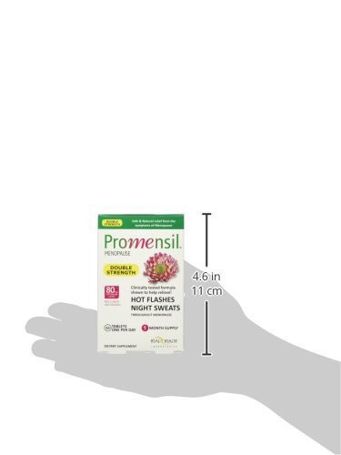 Promensil Menopause Hot Flashes Night Sweats Double Strength Tablets 30 Count