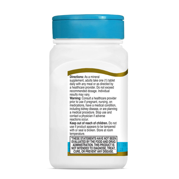 Magnesium 250 mg 110 Tablets, 21st Century