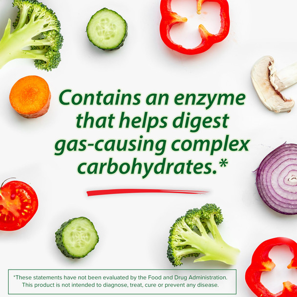 Beano Food Enzyme Dietary Supplement, 30 Tablets (Pack of 1)