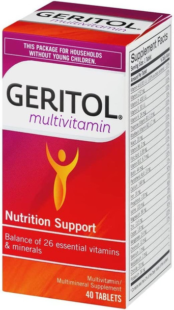 Geritol Multivitamin Nutritional Support -- 100 Tablets by Geritol