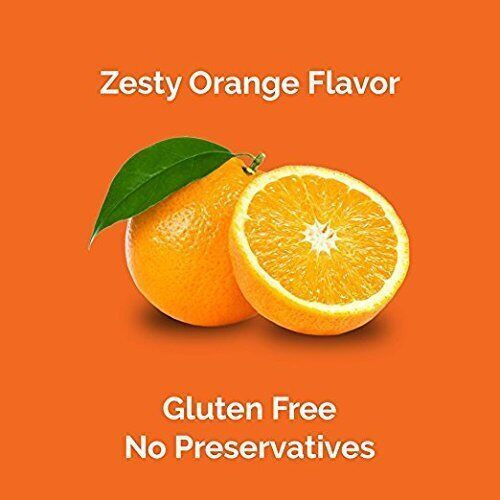 Airborne Original Vitamin C Gluten Free Effervescent Tablets Zesty Orange 30 Ct