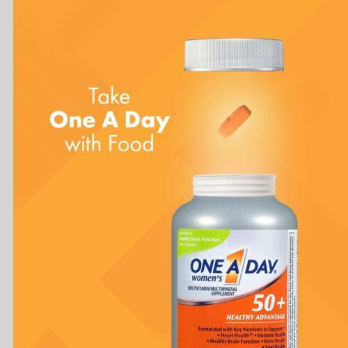 One A Day Women's 50+ Multivitamin & Multimineral Supplement Tablets 65 Count