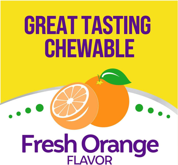 Culturelle Probiotic, Chewables, One Daily Tablets, Orange 24 Tablets