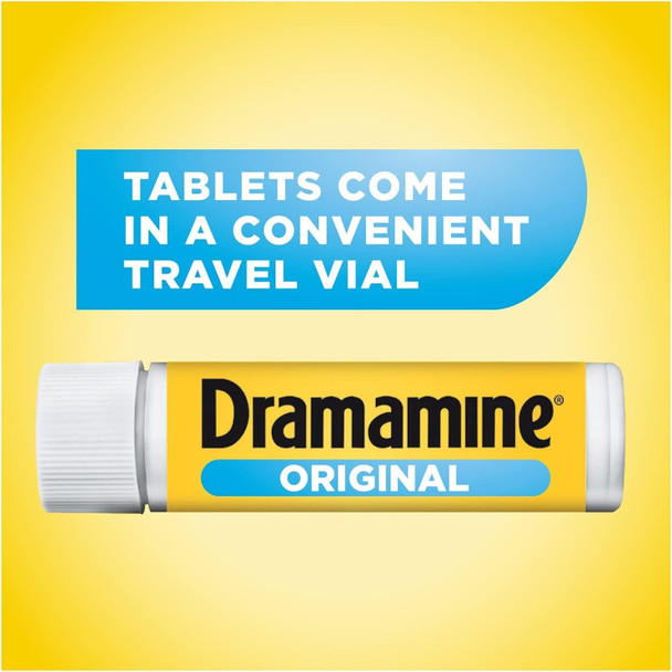 Dramamine Tablets Original Formula, 12 Tablets