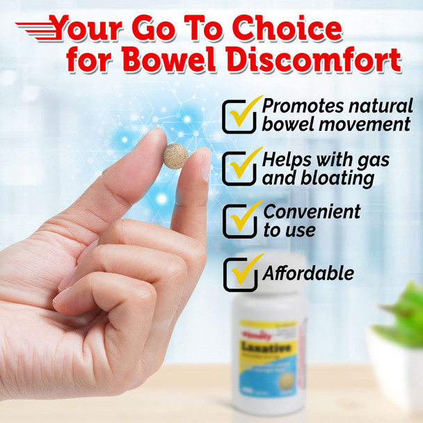 Timely by Time Cap Labs - 100 Count Senna Tablets - Compared to Senokot - Natural Vegetable Based Laxatives for Constipation Relief - Gentle Dependable Overnight Relief