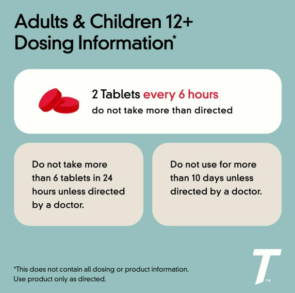 Tylenol Extra Strength Pain Reliever & Fever Reducer, Round Coated Tablets, 500 mg Acetaminophen Pain Relief Pills for Headache, Toothache & Minor Arthritis Pain, 225 ct