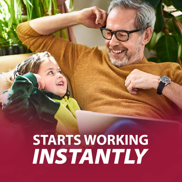 Rolaids Advanced Antacid Plus Anti-Gas 60 Chewable Tablets, Assorted Berry, Heartburn and Gas Relief