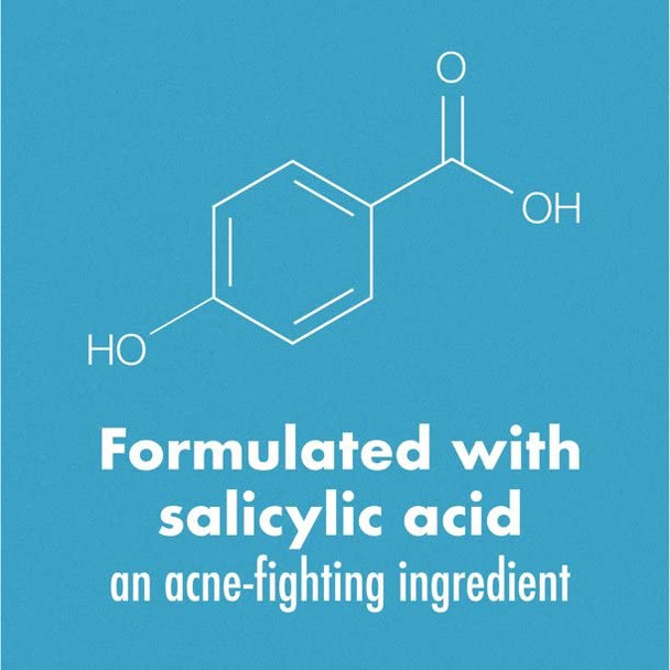 Clean & Clear Acne Triple Clear Exfoliating Facial Scrub with Salicylic Acid Acne Medicine, Aloe & Mint for Acne-Prone Skin Care, Oil-Free & Non-Comedogenic, 5 oz