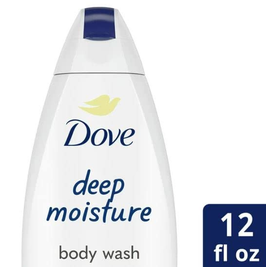 Dove Body Wash, Deep Moisture, 12 Ounce