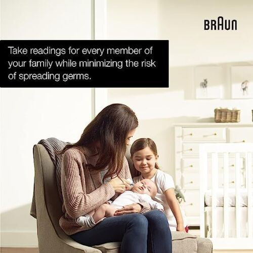 Braun ThermoScan Lens Filters For Ear Thermometer Disposable Clear Cover 40 Each