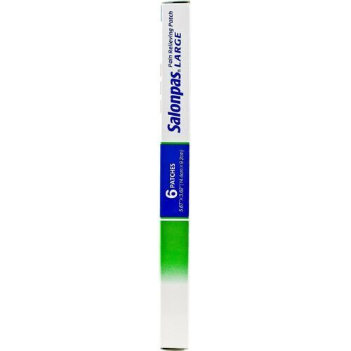 Salonpas Pain Relieving Patch Temporary Relief of Minor Aches and Pains 6 Count