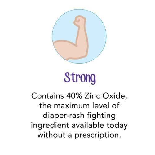 Desitin Zinc Oxide Diaper Rash Paste Maximum Strength Long Lasting Relief 2 oz