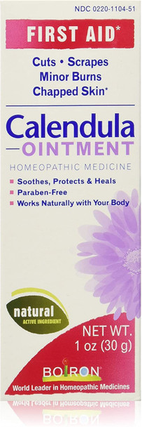 Boiron Calendula Ointment for Relief from Minor Burns, Cuts, Scrapes, and Insect Bites - 1 Oz