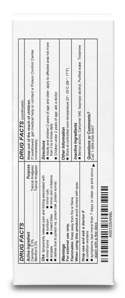 Rhuli Gel (Original Formula) Fast Acting Invisible Itch Relief Gel: Helps Relieve: Poison Ivy/Oaks, Insect Bites, and More. 3 Oz Tube