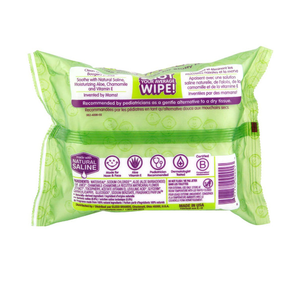 Boogie Wipes : Fresh Scent, Allergy Relief