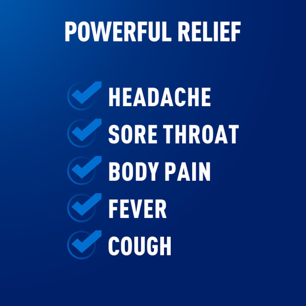 Mucinex Rapid+Clear Maximum Strength Cold & Cough Medicine, Fever, Pain, Headache, & Cough Relief with Acetaminophen & Dextromethorphan, Rapid Release Caplets for Adults, 20 Count