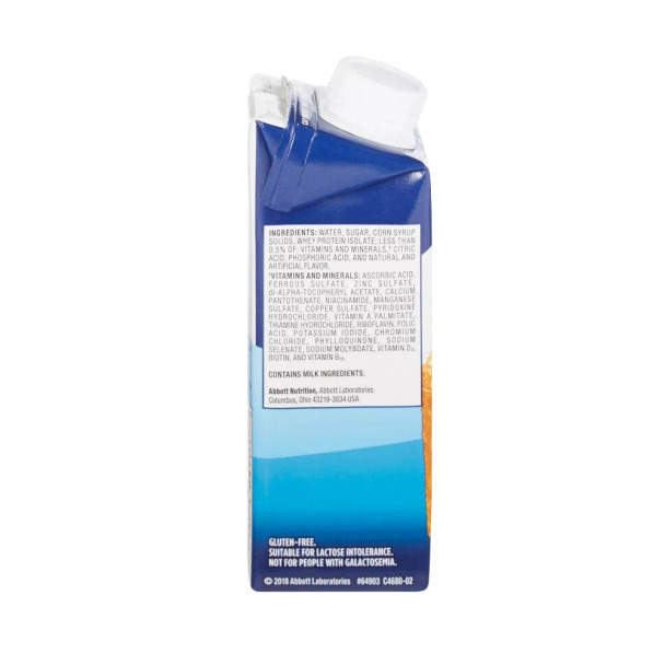 Ensure Clear Therapeutic Nutrition Liquid Carton Apple 8 Oz CASE OF 24