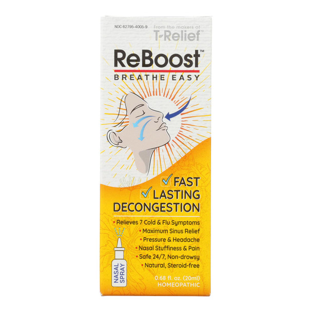 Reboost Nasal Spray - Decongestion - 20 ml