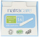 Natracare Organic Cotton Tampons Regular with Cardboard Applicator (1 Pack, 16 tampons).