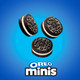 OREO Minis Chocolate Sandwich Cookies, 12 - 3 oz Bags