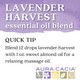Aura Cacia - Lavender Harvest Pure Essential Oil Blend | 0.5 fl. oz.