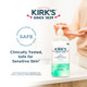 Kirk's 3-in-1 Head to Toe Nourishing Liquid Cleanser - for Men, Women, & Children - Premium Coconut Oil & Aloe Vera - Non GMO & Vegan - Mint and Eucalyptus - 32 Fl Oz.