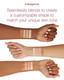 Mineral Fusion Makeup Cream Concealer Eye Palette Quad - 4 Light to Neutral Shades - Indulgence - Blemish Concealer & Under Eye Brightener - With Vitamin C & E - Hypoallergenic