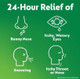 Zyrtec 24 Hour Allergy Relief Chewable Tablets, 10 mg Cetirizine Hydrochloride Antihistamine, Dye-Free Allergy Medicine for Runny Nose, Sneezing, Itchy, Watery Eyes, Indoor & Outdoor Allergies, 24 ct