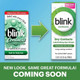 Blink Contacts Lubricating Eye Drops Soft & RGP Lenses Sterile 0.34oz Pack of 3