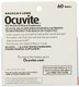 Bausch + Lomb Ocuvite Eye Vitamin & Mineral Supplement Tablets 60 ct Pack of 2