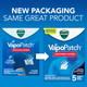 Vicks VapoPatch, Wearable Mess-Free Aroma Patch, Soothing & Comforting Non-Medicated Vicks Vapors, for Adults & Children Ages 6+, 5ct