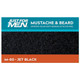 Just for Men Brush-in Color Gel for Mustache & Beard, Jet Black M-60 1 ea
