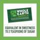 Whole Earth Sweetener Co. NATURE SWEET Stevia & Monk Fruit Sweetener, Erythritol Sweetener, Stevia Packets, Sugar Substitute, Natural Sweetener, 40-Count
