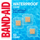 BAND-AID Brand Waterproof Clear Spot Adhesive Square Bandages, Individually Wrapped Small Spot Bandages for Wound Care for Minor Cuts & Scrapes, Waterproof, One Size, 50 ct