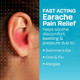Lipo-Flavonoid Fast-Acting Ear Ache Pain Relief, 4% Lidocaine Maximum-Strength for Swimmer's Ear, Cold & Flu, Allergies, Safe for Adults & Children, Relieves Ear Pain, Swelling, & Water-Clogged Ears