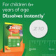 Zyrtec Children's 24 Hour Dissolving Allergy Relief Tablets with 10 mg Cetirizine Hydrochloride Antihistamine, Dissolvable Allergy Medicine for Kids Ages 6 Years+, Citrus Flavor, 24 ct