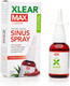 Xlear MAX Natural Xylitol Saline Nasal Spray with Capsicum and Aloe - Fast Acting for Sinus Pressure, Decongestant, Headache, Dry Nose, 1.5 fl oz (Pack of 1)