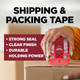 Scotch Secure Seal Packing Tape, Ultra Clear, Reliable and Durable Seal, 1.88 in x 800 in., 1 Packaging Roll with Dispenser