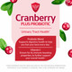 21st Century Cranberry Plus Probiotic Tablets, 60 Count