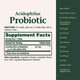 Nature's Bounty Lactobacillus Acidophilus Probiotic Supplement - Daily Probiotic for Women/Men Digestive Health, 100 Million Organisms, Vegetarian, 1 Serving per Day, 120 Tablets
