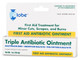 Globe Triple Antibiotic First Aid Ointment, 1 Oz. | 24-Hour Infection Protection, Treatment for Minor Scrapes, Burns and Cuts | (1 Tube)