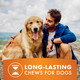 Pur Luv Dog Treats, K9 Kabobs Made with Real Chicken, Duck, and Sweet Potato, 12 Ounces, Dog Snacks, Healthy, Easily Digestible, Long-Lasting, High Protein Treat, Satisfies Urge to Chew