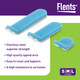 Flents Finger Splint, Two Sided Splint, Medium, Supports & Protects Injured Finger