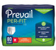 Prevail Per-Fit Daily Protective Underwear, Unisex Adult Disposable Adult Diaper for Men & Women, Extra Absorbency, Medium, 80 Count (4 Packs of 20)